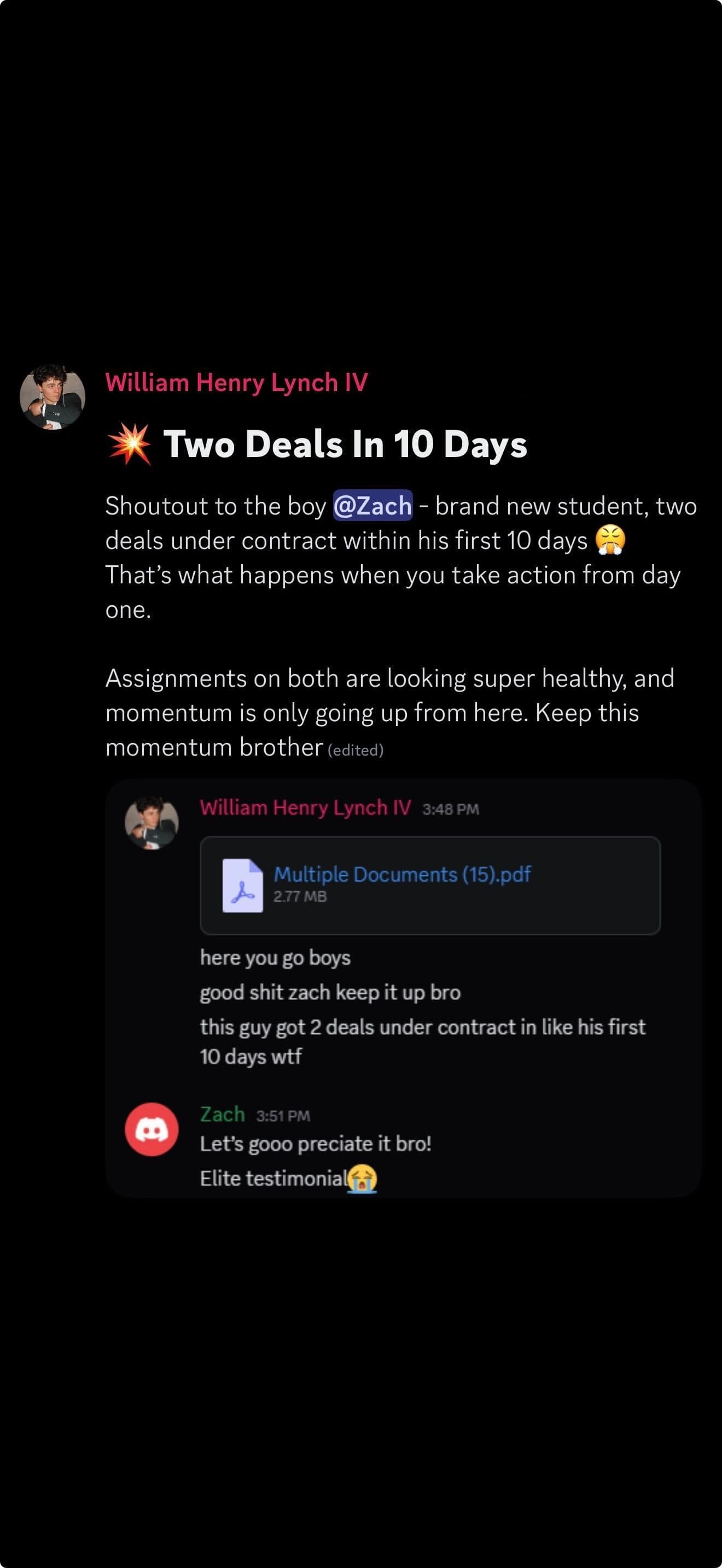 💥 Two Deals In 10 Days